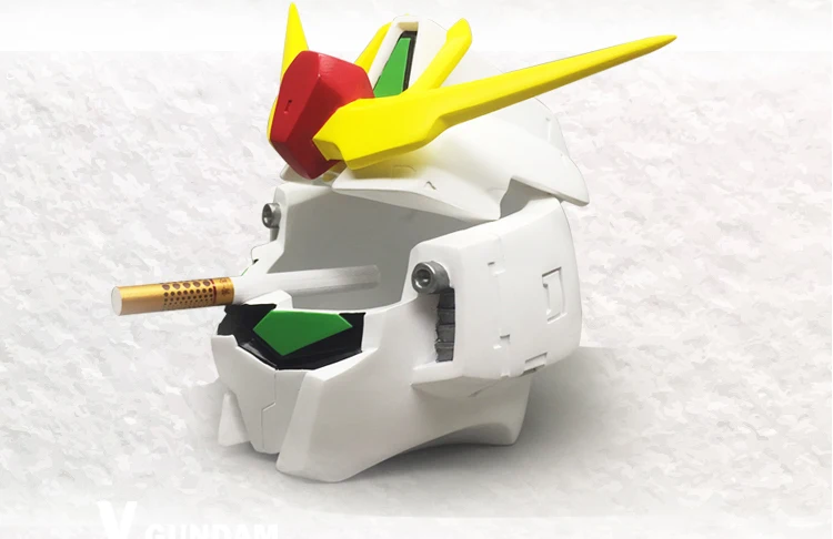 Oussirro зет модель Gundam из каучука и креативная пепельница вакуумный робот-пылесос аксессуары для рабочего стола L2059