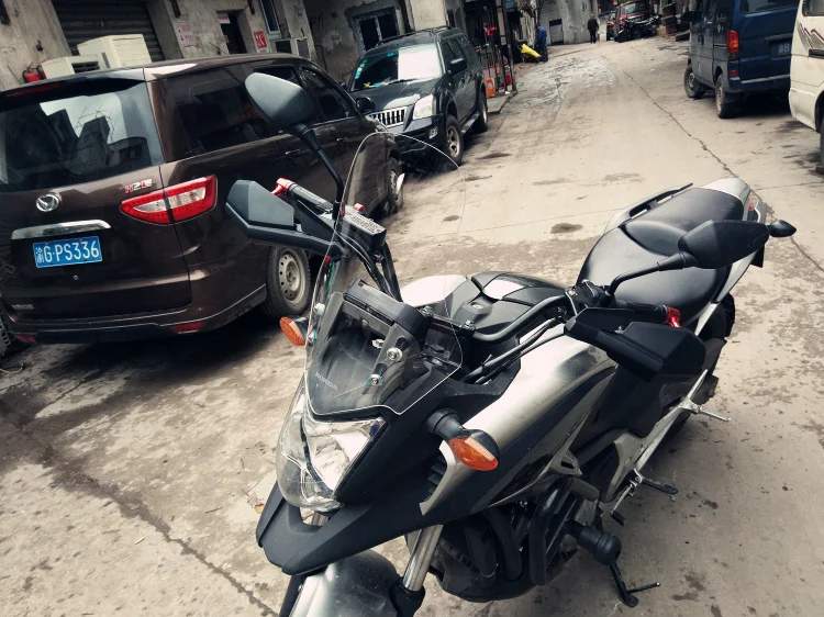 Руль мотоцикла защита ветрового стекла, пригодный для Honda NC700 NC750 S X D NC700X NC700S NC750X NC750S NC750D