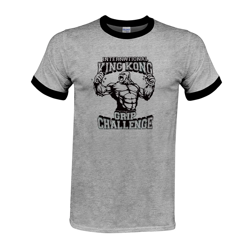 Мужская футболка с тяжелой атлетикой Gorilla Lifting из 100% хлопка Повседневная мужская