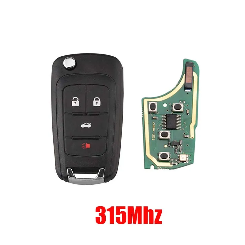 BHKEY 2/4/5 кнопки дистанционный ключ-брелок от машины для Chevrolet OHT01060512 315Mhz Aveo Cruze Orlando с