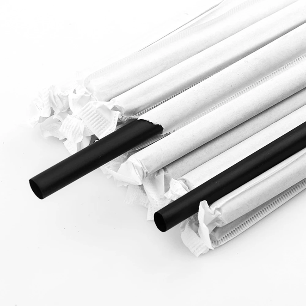 Питьевые одноразовые трубочки из полипропилена длинные питьевые соломинки для
