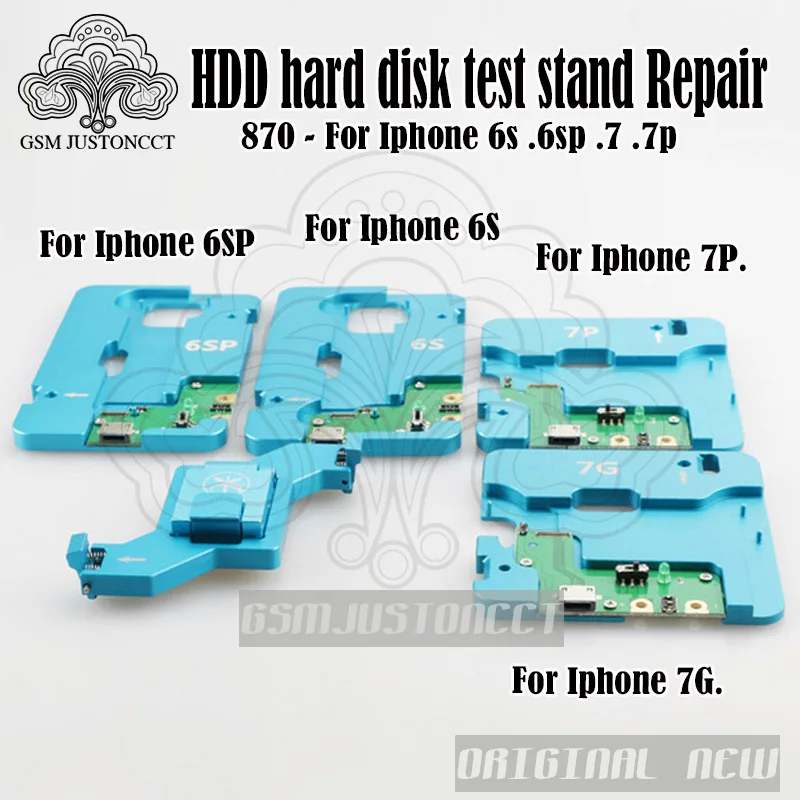 HDD жесткий диск тест Стенд Ремонт для iphone 5G 5S 5C 6G 6 P SE 6s p 7 plus NAND Flash Memory материнская