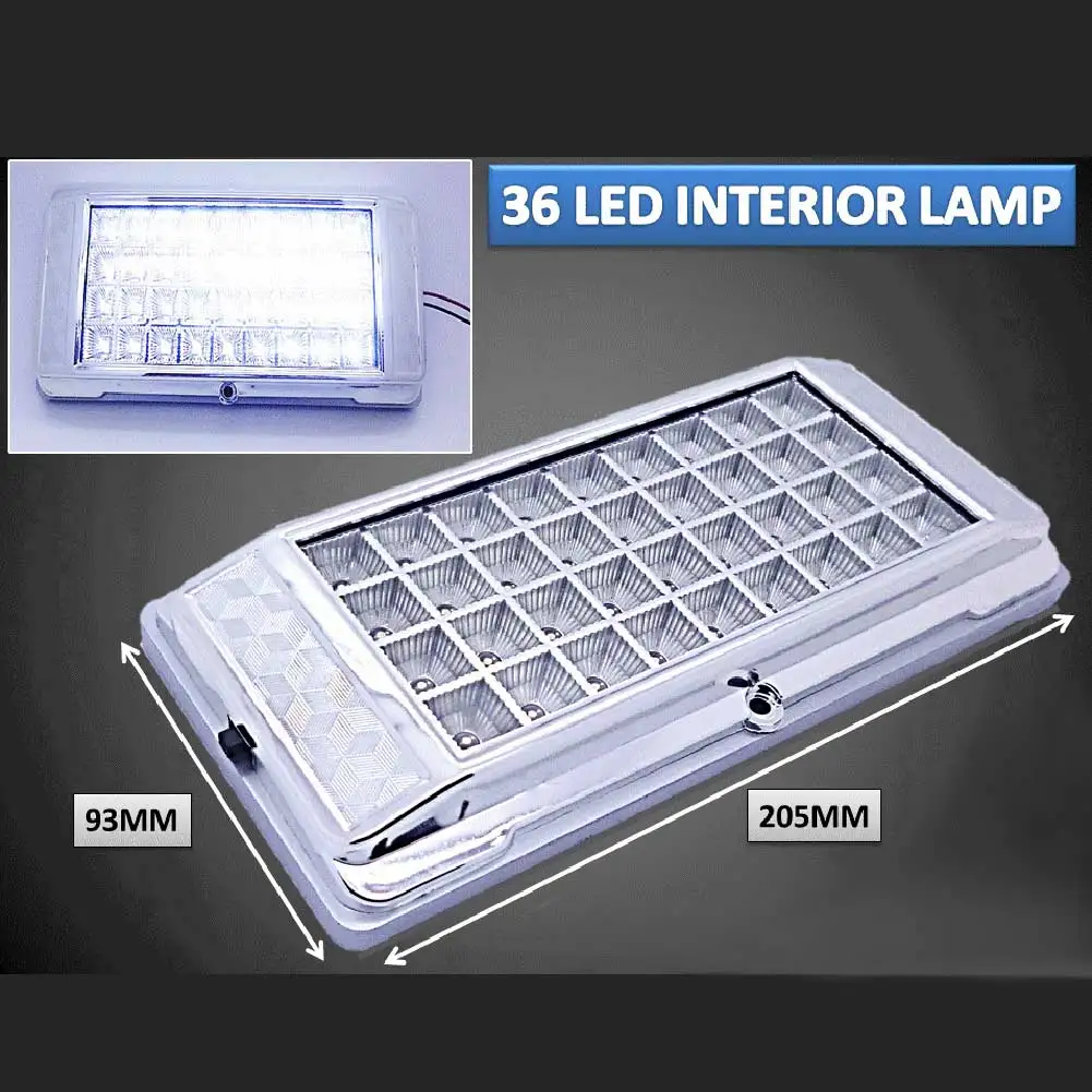Новинка 12 В 36 светодиодный потолочный купольный светильник для автомобиля