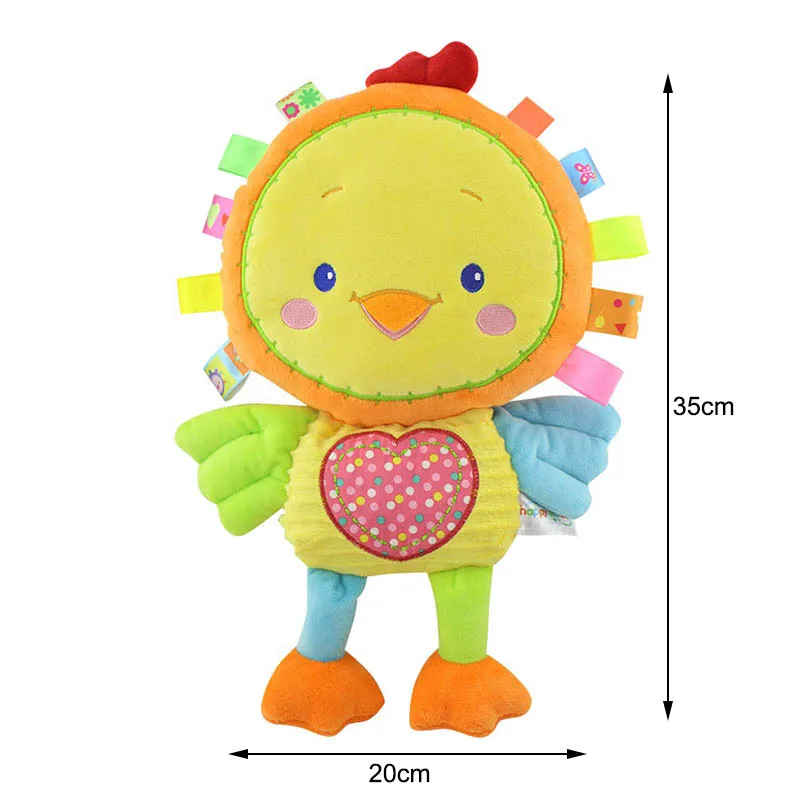 

Cute Baby Plush Toys Soft Cartoon Animals Bells Dolls Plush for Infant BM88