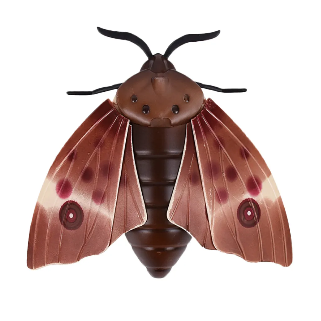 RC Fly Moth Детские хитрые игрушки Инфракрасный индукционный Электрический пульт дистанционного управления Летающий Мотылек игрушка забавный пугающий игрушки безопасный высокое качество