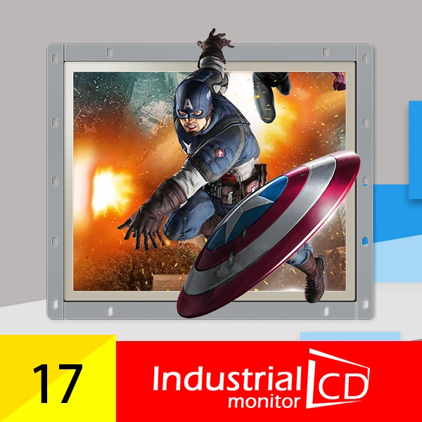 Лидер продаж! 17 &quotopen Рамки промышленных ЖК дисплей Мониторы с HDMI ТВ USB Интерфейс и