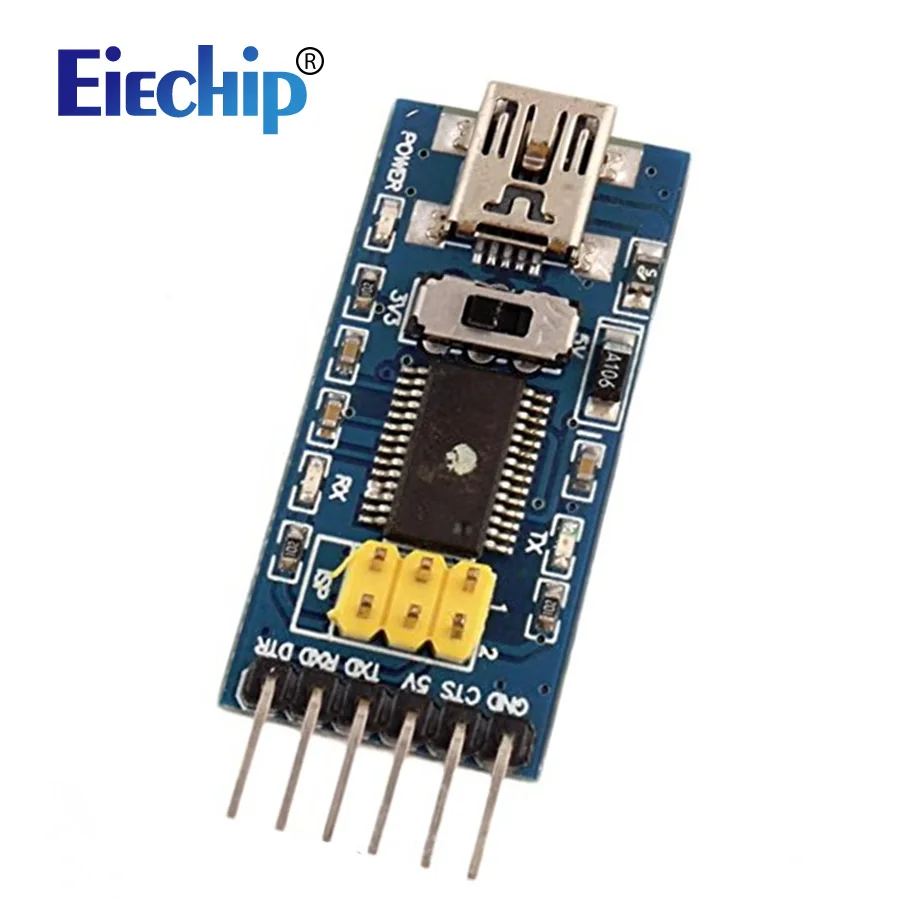 Последовательный адаптер FT232RL FTDI USB 3 3/5 5 В в TTL модуль мини порт FT232 для Arduino Pro Mini на