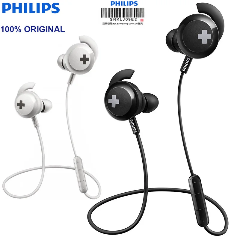 Наушники Philips SHB4305 с басами и Bluetooth 4 1 беспроводные наушники шейным ободом Функция