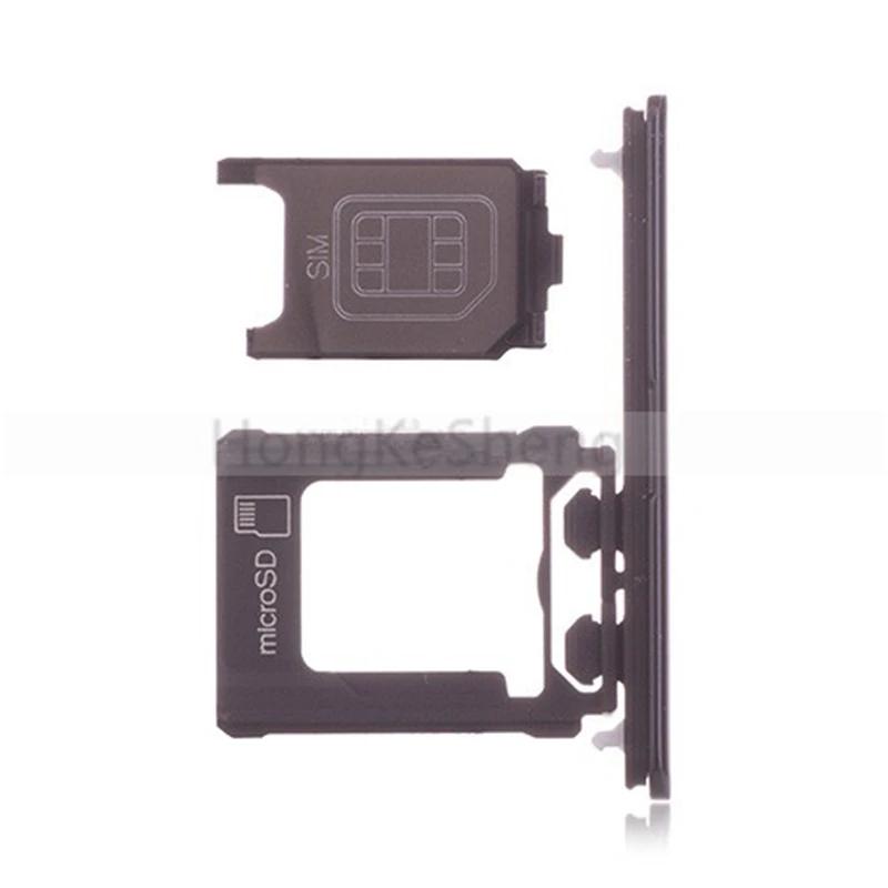 ОЕМ лоток для SIM карты + крышка откидной клапан Sony Xperia XZ Premium XZP G8142 G8141|Корпусы и