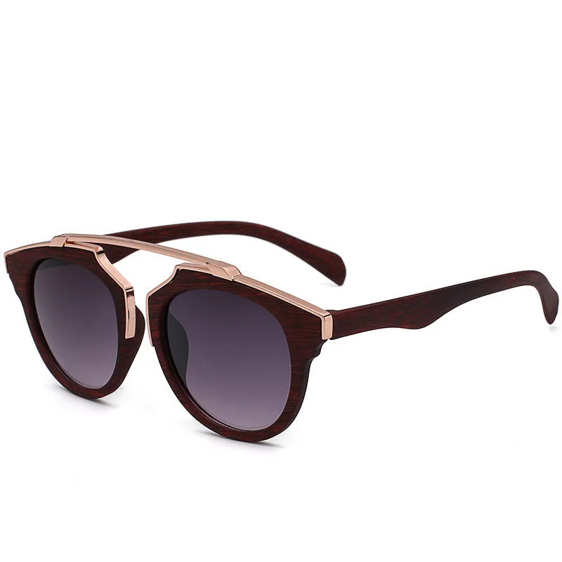 2017 новые женские солнцезащитные очкив ретро стиле текстура очки