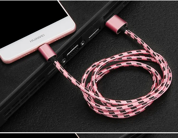 BYLEEN 25/100/200/300 см длинный USB Type C кабель в оплетке для быстрой зарядки зарядное