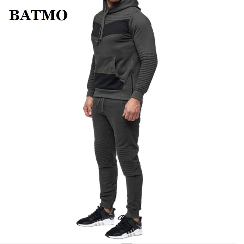 BATMO Новое поступление весенние высококачественные хлопковые мужские спортивные