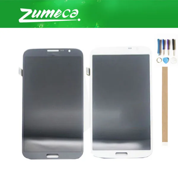 Для Samsung Galaxy Mega 6 3 i9205 i9200 ЖК-дисплей экран + сенсорный дигитайзер сборка черный
