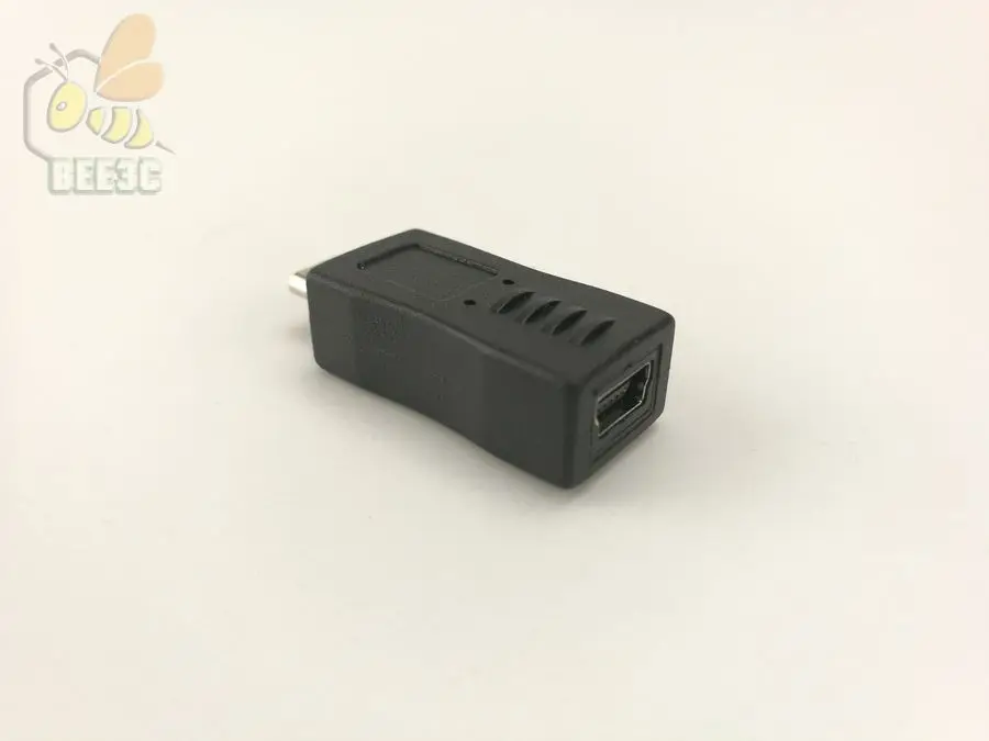 Мини 5 контактный переходник с гнезда на микро штекер 100 шт.|mini 5pin|mini minimini to micro adapter