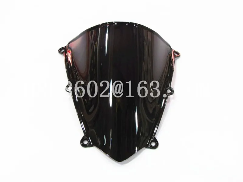 Ветровое стекло для Honda CBR 600 RR F5 2007 2008 2009 2010 2011 2012 черное Double Bubble cbr600 CBR600RR|windshield