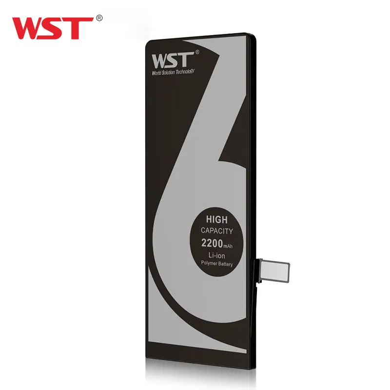 Оригинальный WST аккумулятор мобильного телефона для iPhone 6 6G реальная Высокая