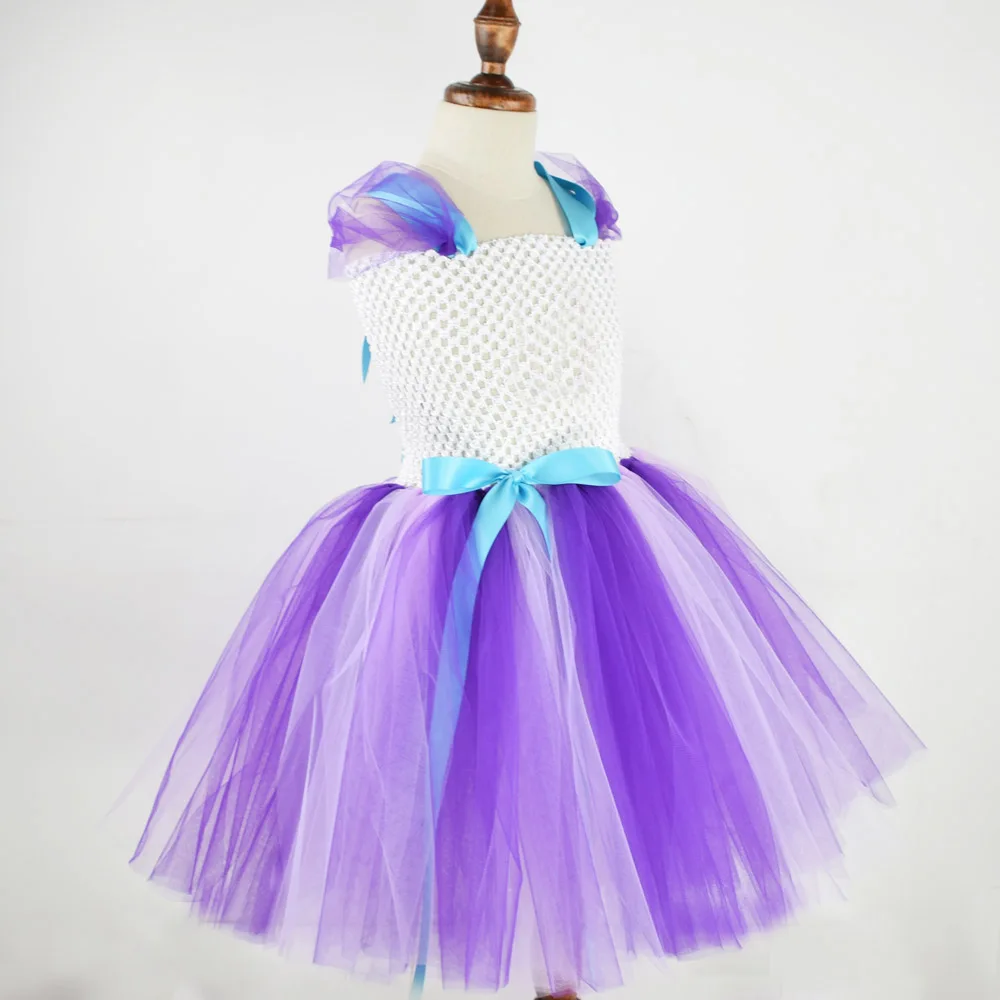 Платье-пачка с единорогом для девочек Детские праздничные платья дня рождения