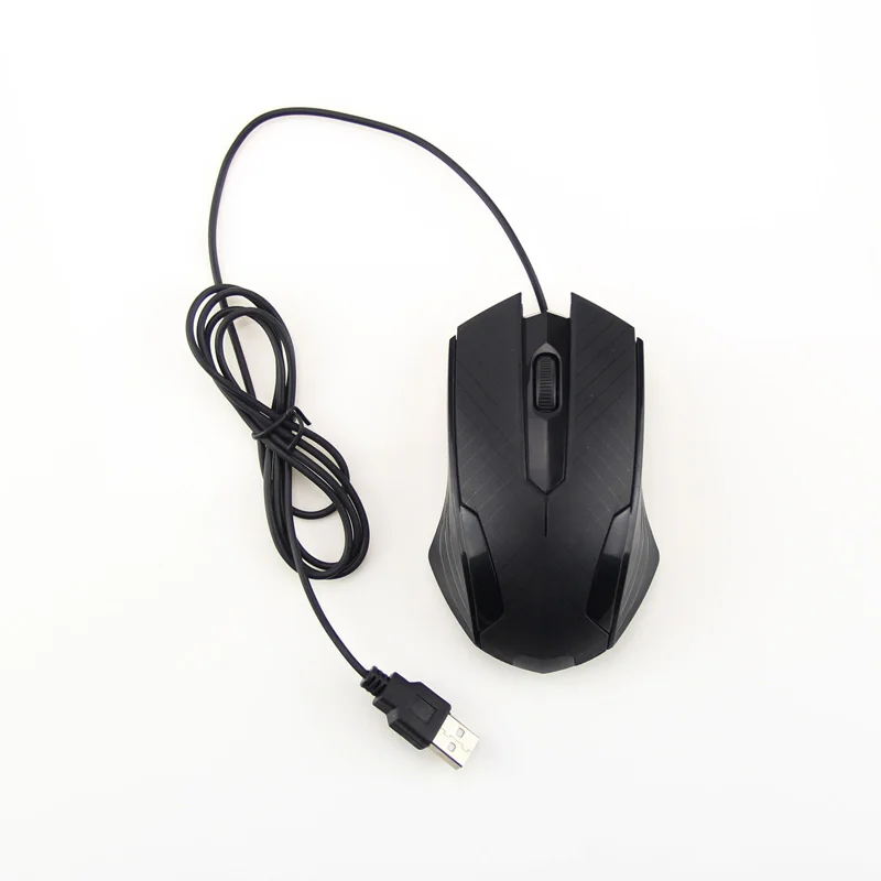 Проводная игровая мышь USB 3 кнопки оптическое колесо противоскользящее матовое