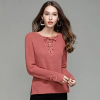 2019 new fashion women sweater slim fit upper outer garment beach solid color long sleeve pullover female sweaters spring summer