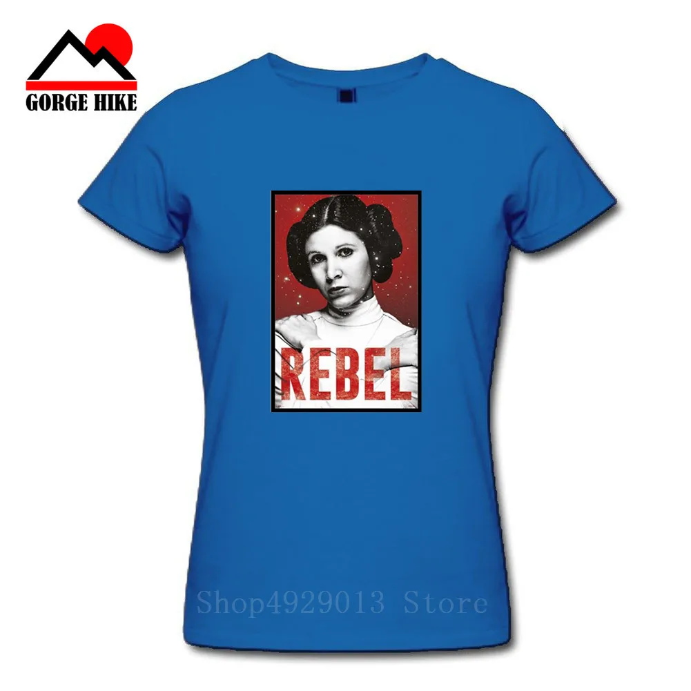 Футболка в стиле хип-хоп со звездами camisa, йода Дарт Вейдер, футболка с войнами, Camiseta, Давид Боуи, джедай, женская футболка принцессы, Leia, футболка Rebel girl - Цвет: 7