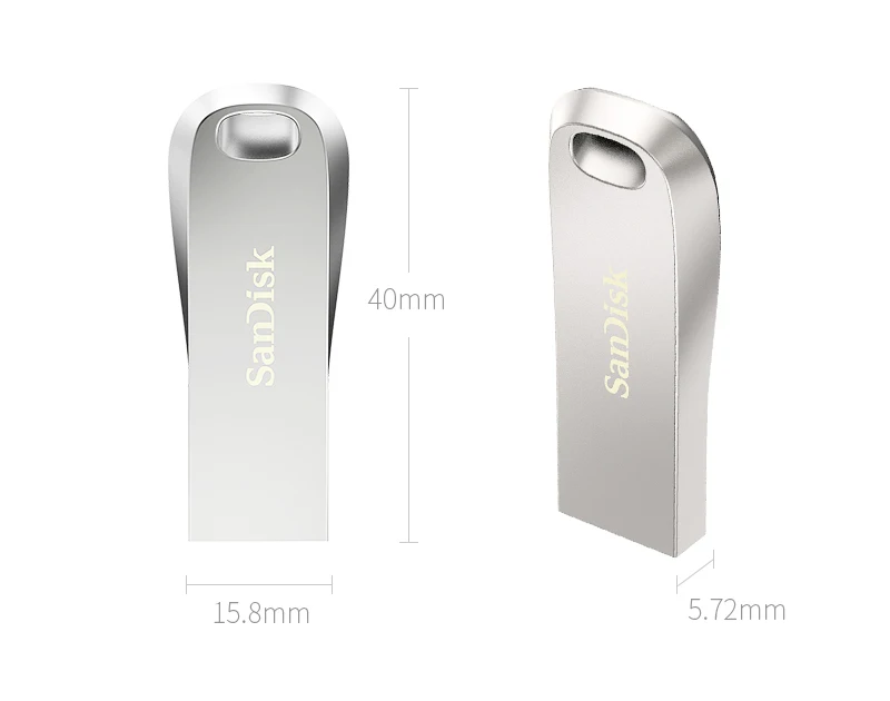SanDisk ультра роскошный USB 3,1 USB флеш-накопитель 16 ГБ 32 ГБ 64 Гб 128 ГБ флеш-накопитель карта памяти полностью металлическая оболочка