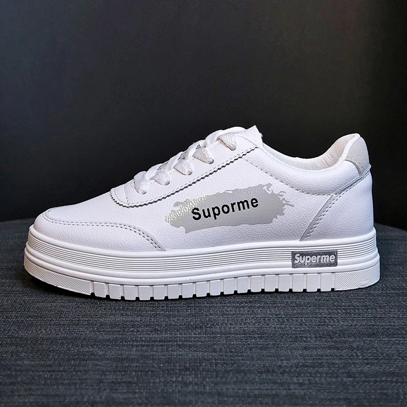 2019 г. женские кроссовки для отдыха женская обувь на плоской подошве толстой