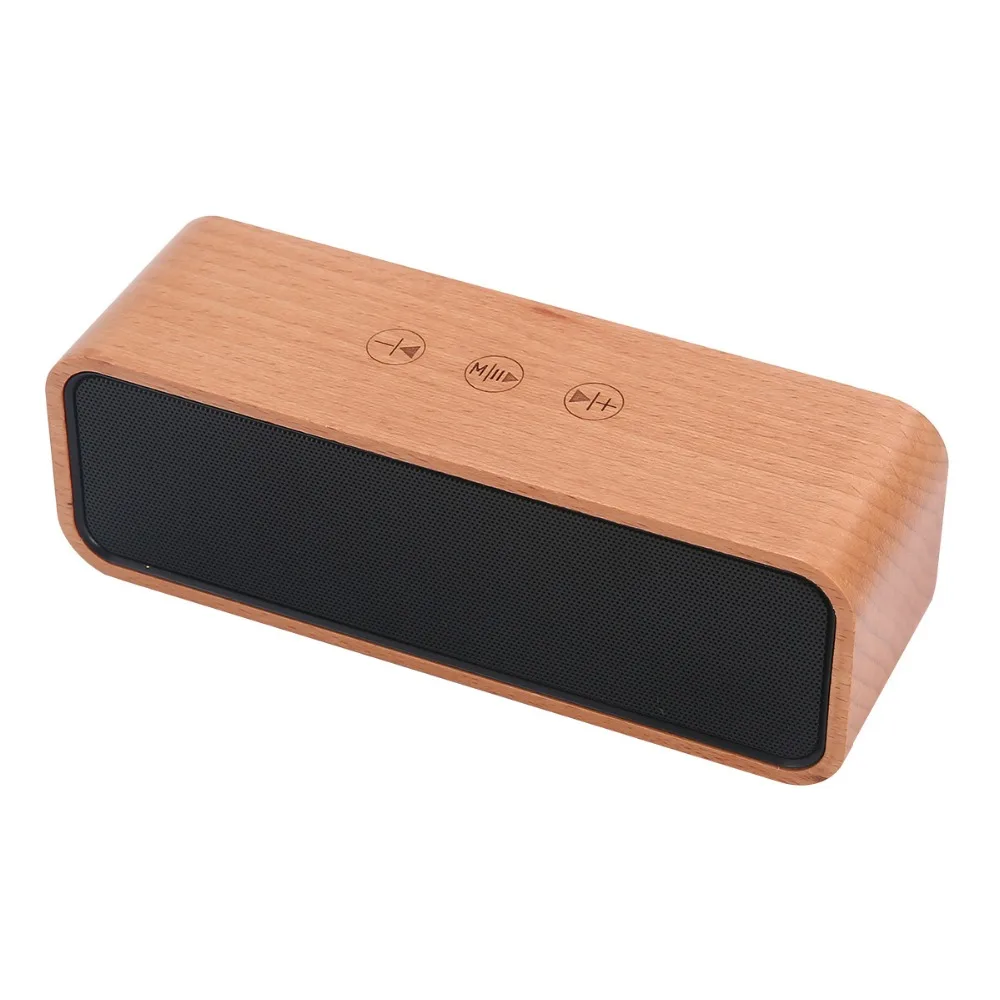 FELYBY S18 зеленый бамбук твердой древесины Bluetooth динамик объемный аудио сенсорный |