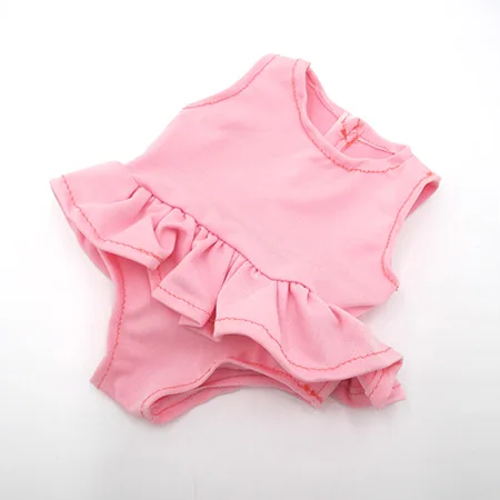 Детская Одежда для куклы подходит 43 см Американская кукла и новорожденные Куклы Аксессуары Одежда с изображением единорога Купальник гидрокостюм - Цвет: M--331