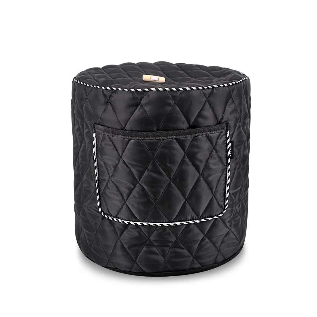 Black 8QT 1 шт. крышка кастрюли мгновенное полиэфирное волокно черный/красный пылезащитный чехол для электрической скороварки маленькая кухонная техника Новинка - Цвет: Black 8QT