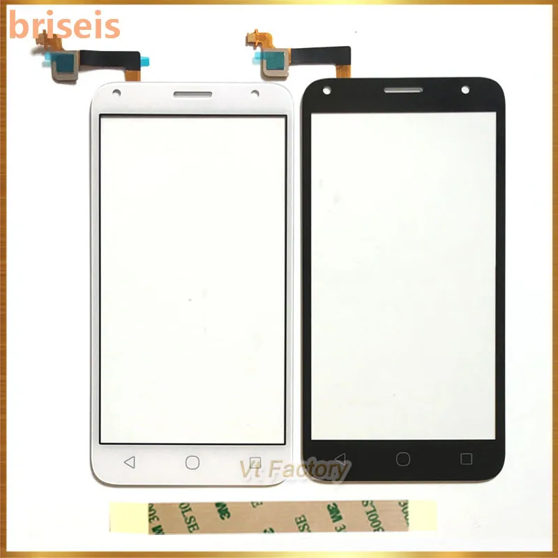 briseis Touchscreen For Alcatel One Touch PIXI 4 5.0 OT 5010 OT5010 5010D 5010G OT-5010 Sensor Screen Digitizer Front | Мобильные
