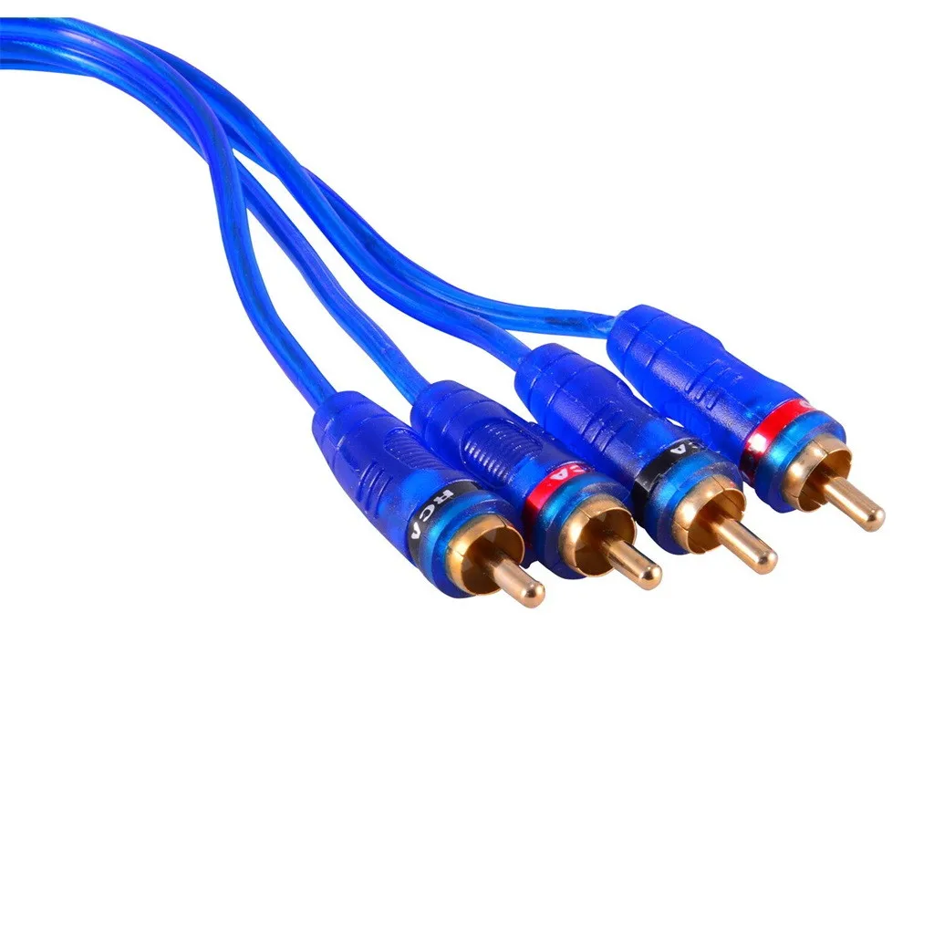 Новый 4-канальный RCA аудио Шум фильтр терминал контура заземления Изолятор