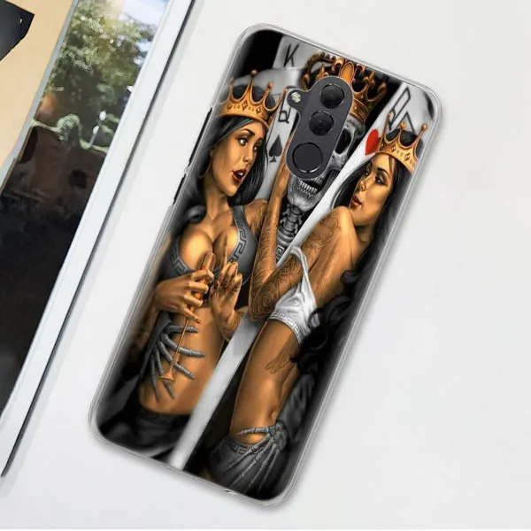 09 Сексуальный рукав тату девушка чехол для телефона для huawei mate 20 Pro 10 20 Lite P Smart Plus P30 Pro P30 P20 Lite чехол - Цвет: 09