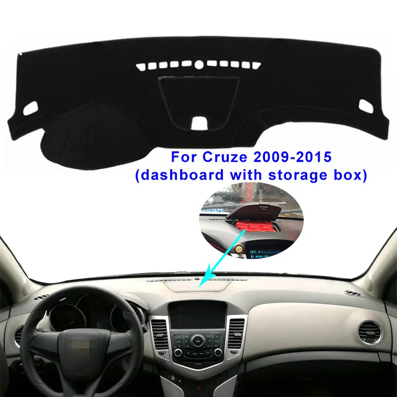 Подходит для Chevrolet CRUZE 2009 2010 2011 2012 2013 приборной панели крышки Dashmat Коврик Анти-УФ козырек от солнца инструмент ковры