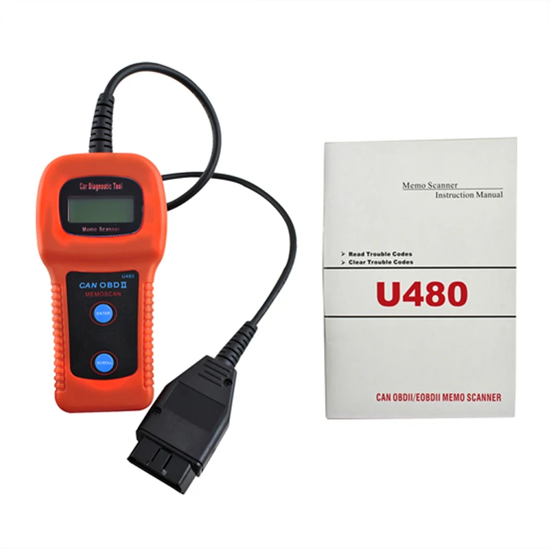 Maozua U480 CAN-BUS OBD OBD2 считыватель кодов Сканер U 480 сканер для OBDII автомобиля или грузовика автоматический диагностический сканер двигателя