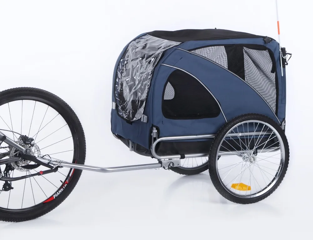 2 in 1 Bike Pet Trailer Bicycle Jogger for Dog Carts 10202 | Спорт и развлечения