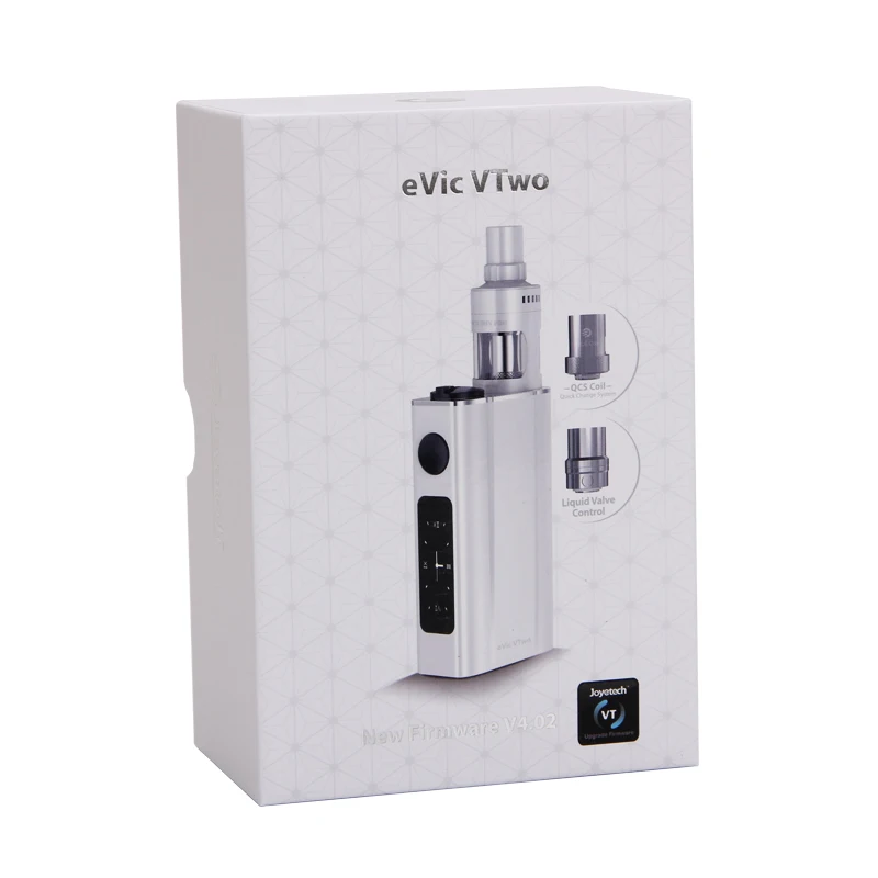 Оригинальный Joyetech eVic VTwo с CUBIS Pro Kit 4 мл Cubis емкость 5000 мАч батарея 80 Вт коробка мод