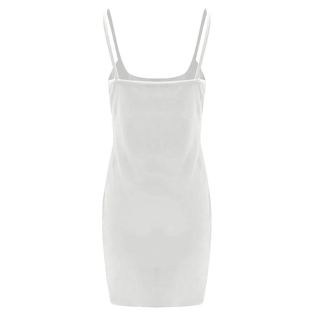 Женское летнее облегающее платье с бретельками JAYCOSIN вечернее короткое мини для клуба 2019|Женские платья| |