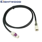 Eightwood Новая высокоскоростная передача автомобиля FAKRA HSD B кремовый белый USB LVDS экранированный 3m Dacar 535 4-ядерный кабель для Benz BMW