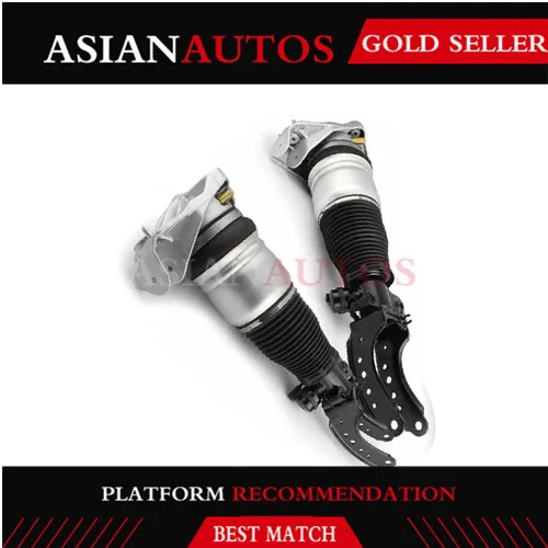 

5 PCS/Set Front Rear Air Suspension Shock Absorber + Air Compressor For Audi Q7 Volkswagen Touareg Porsche Cayenne 2011-2016