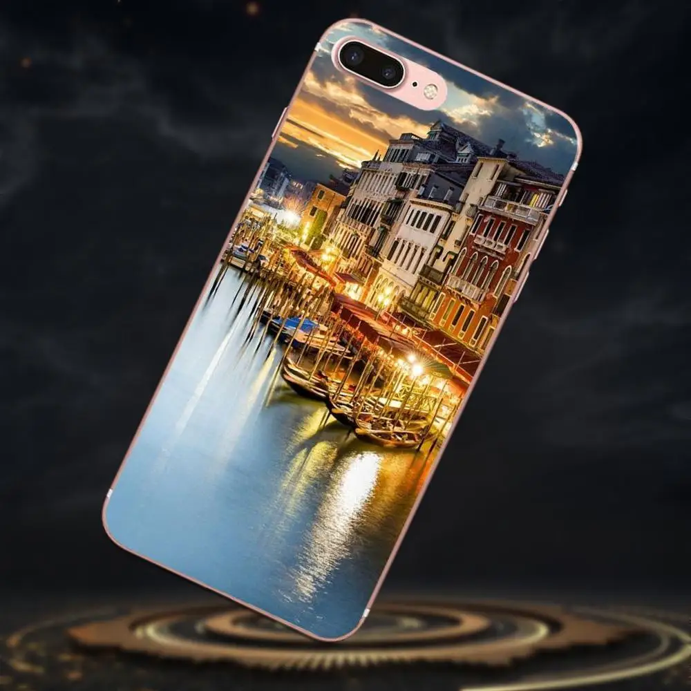 Венеция Италия смартфон прозрачные чехлы для Huawei P8 P9 P10 P20 P30 Mate 7 8 9 10 20 Lite Plus Pro 2017 |