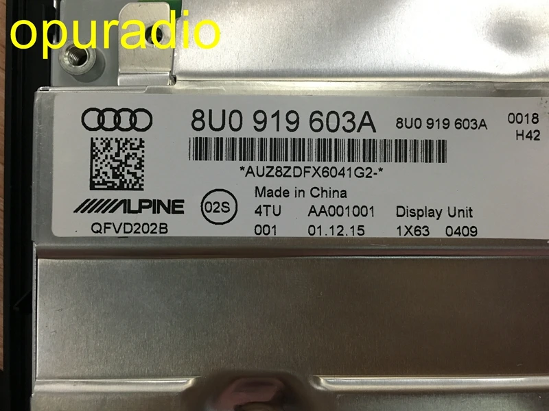 8U0919603A 8U0 919 603A оригинальный новый A + класс 6 5 дюймов ЖК-дисплей для Q3 A1 A3