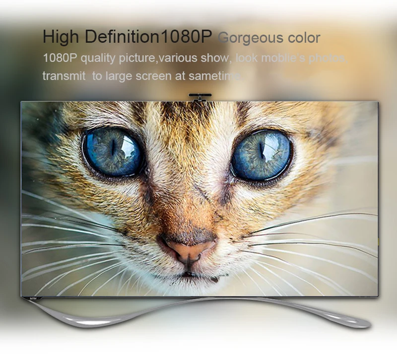Для Mirascreen X7 ТВ Зеркальная Наклейка коробка переходник монитора с Wi-Fi Am8252b Hdmi + av
