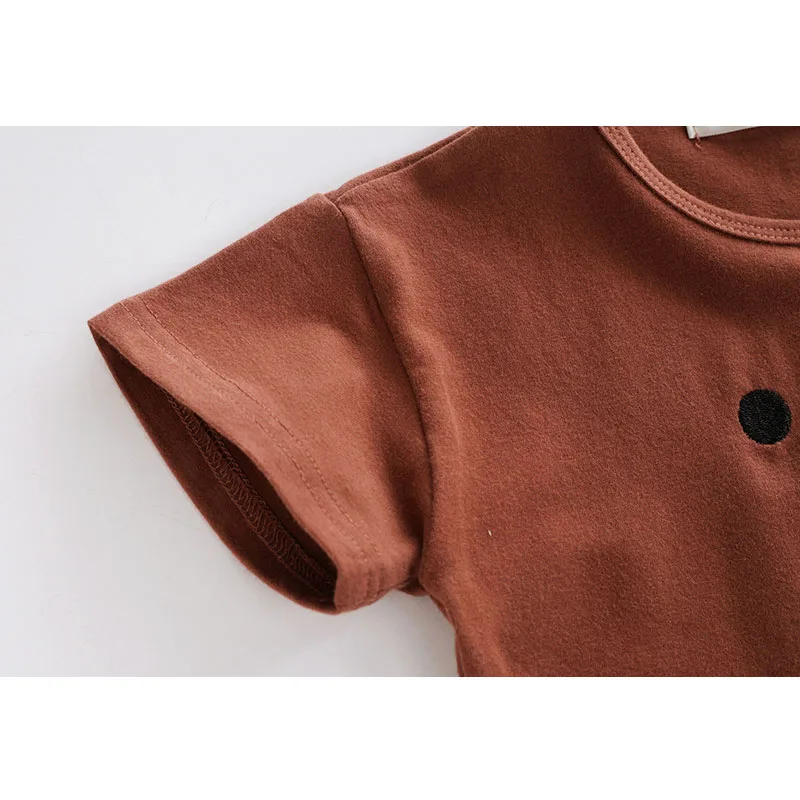 2019 модная детская футболка летняя хлопковая одежда для маленьких мальчиков и