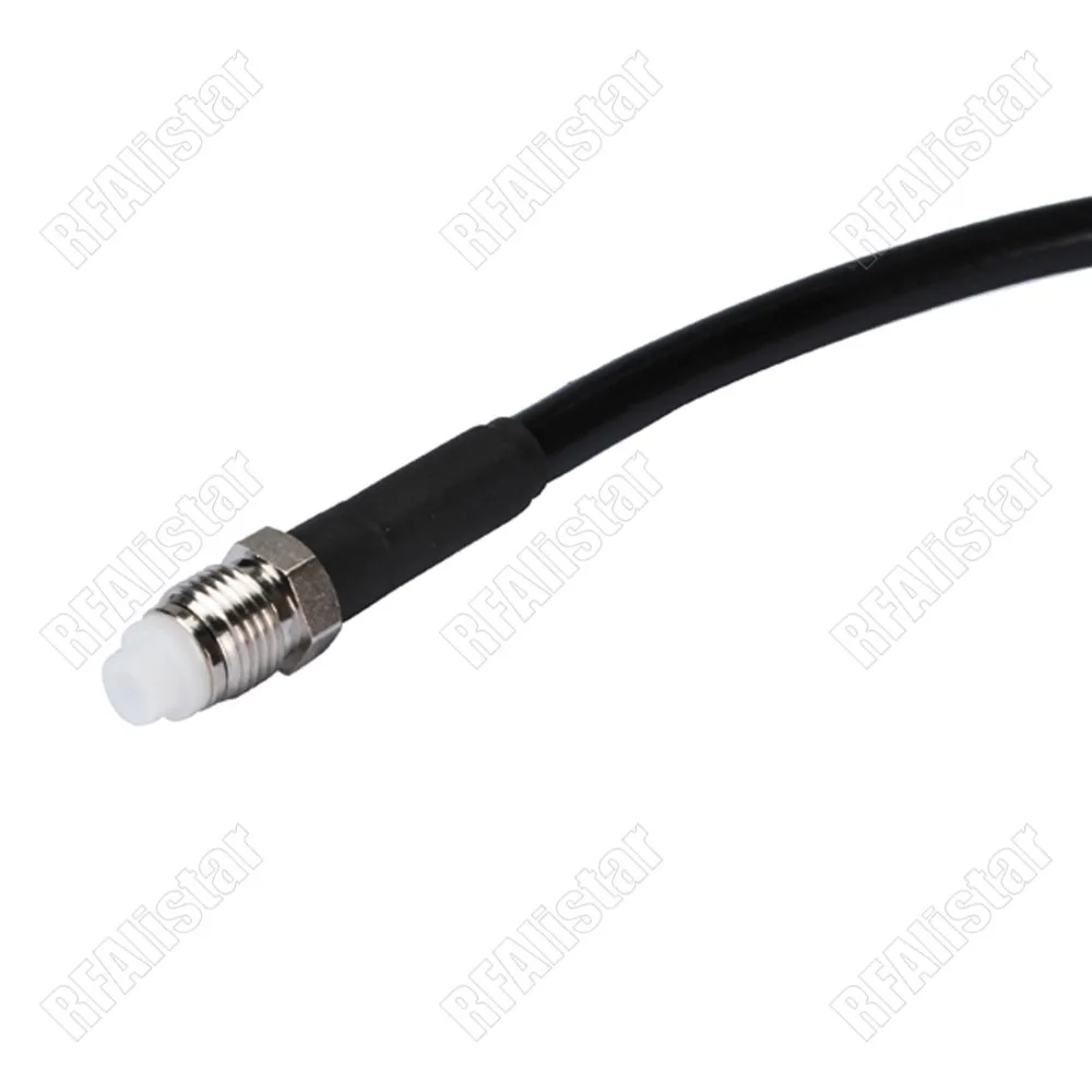 FME Female to Jack прямой RG58 удлинитель с низкой потерей антенный коаксиальный кабель WIFI