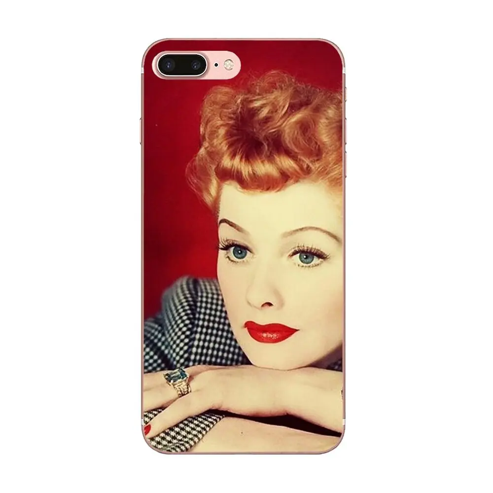 ТПУ лучшие чехлы для Galaxy A3 A5 A7 On5 On7 2015 2016 2017 Grand Alpha G850 Core2 Prime S2 I9082 I Love Lucy Lucille Ball