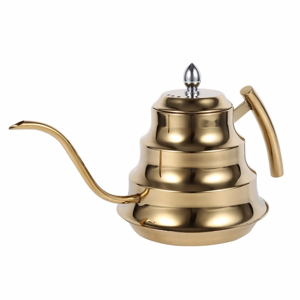 1 2л чайник из нержавеющей стали с ситечком для чая китайский чайный набор кунг фу