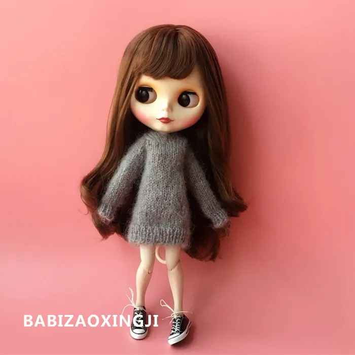 Модная Одежда для куклы 1/6 блайз свитер 30 см Барби|for barbie|blythe clothesdoll clothes |