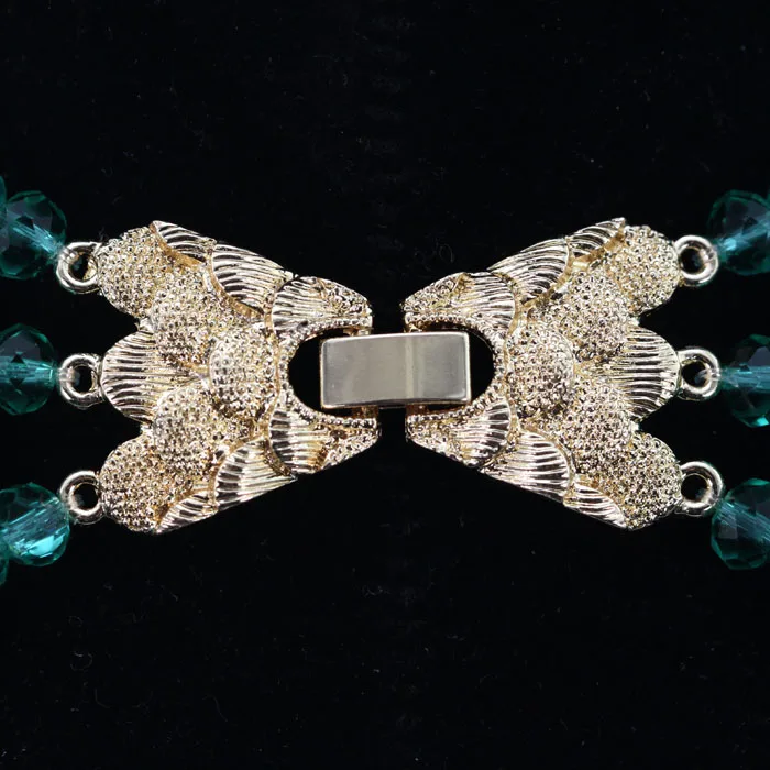 Изумительный армейский зеленый Свадебный нигерийский ювелирный набор