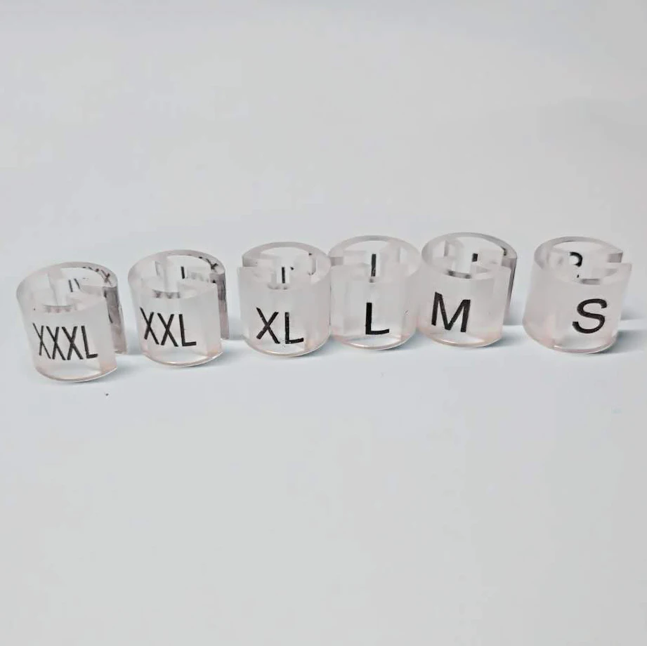 Вешалка для одежды прозрачная пластиковая 100 шт./пакет | Дом и сад