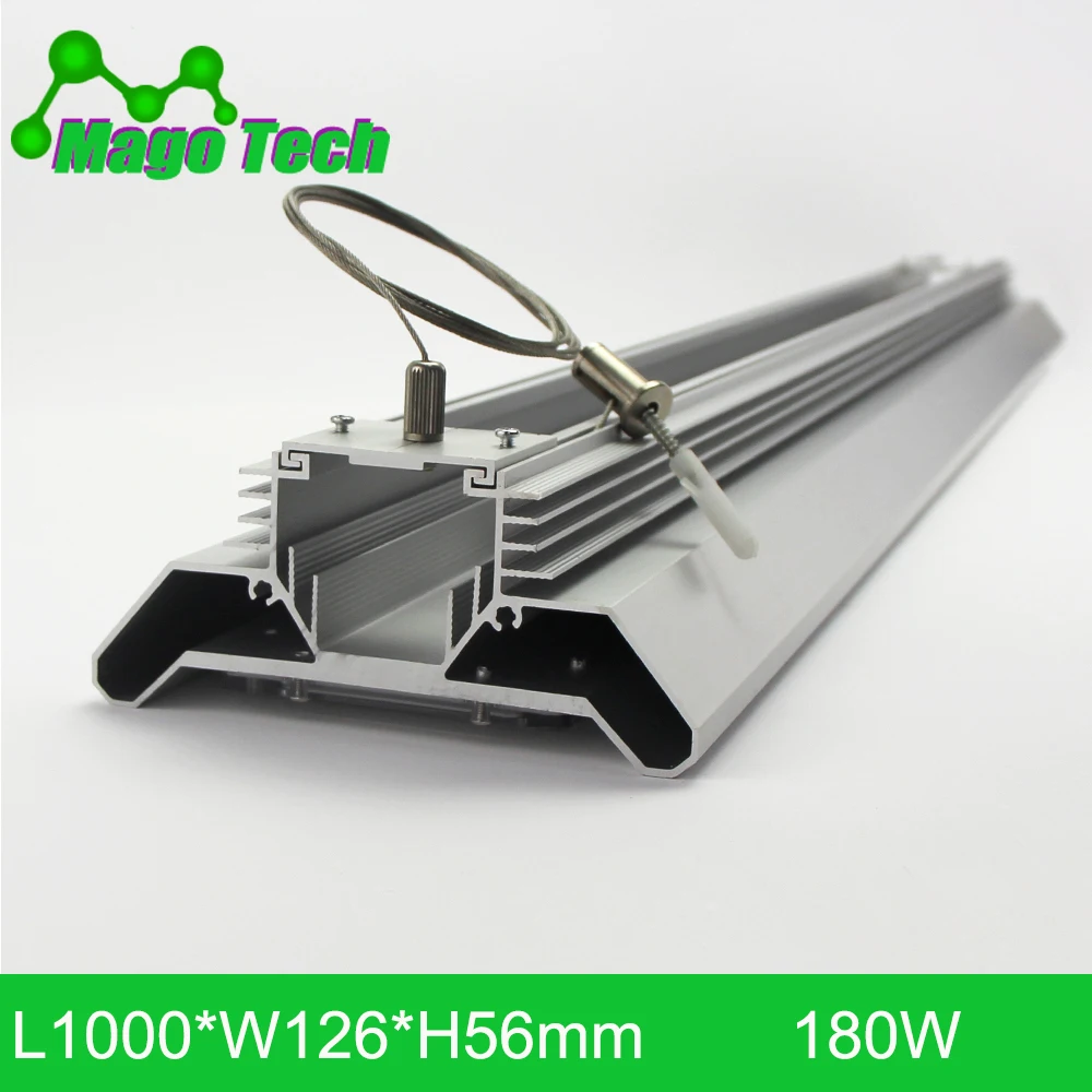 Светодиодный светильник для выращивания 180 Вт алюминиевый радиатор 1 м растений